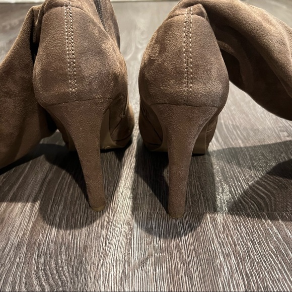 Light Brown Over The Knee Boots Size 8 - Picture 5 of 5